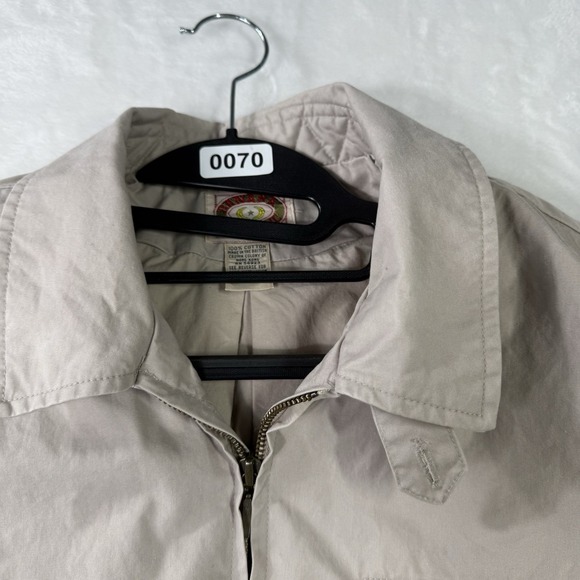 Vintage Banana Republic Jacket Mens Small Harrington Bomber 80s Elbow Patch - Picture 12 of 12